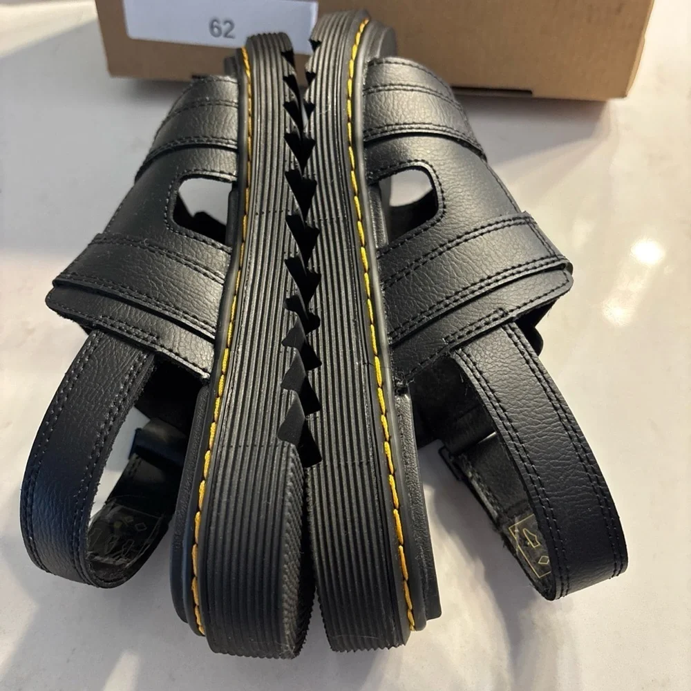 Dr. Martens Black Kids Sandals